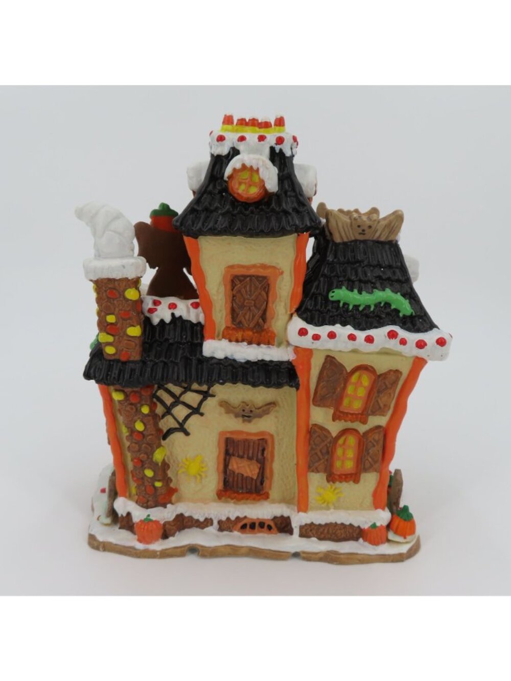 Lemax Sugar N Spice Not So Nice Manor Lighted House 2005 Halloween Spooky WORKS - Picture 9 of 16
